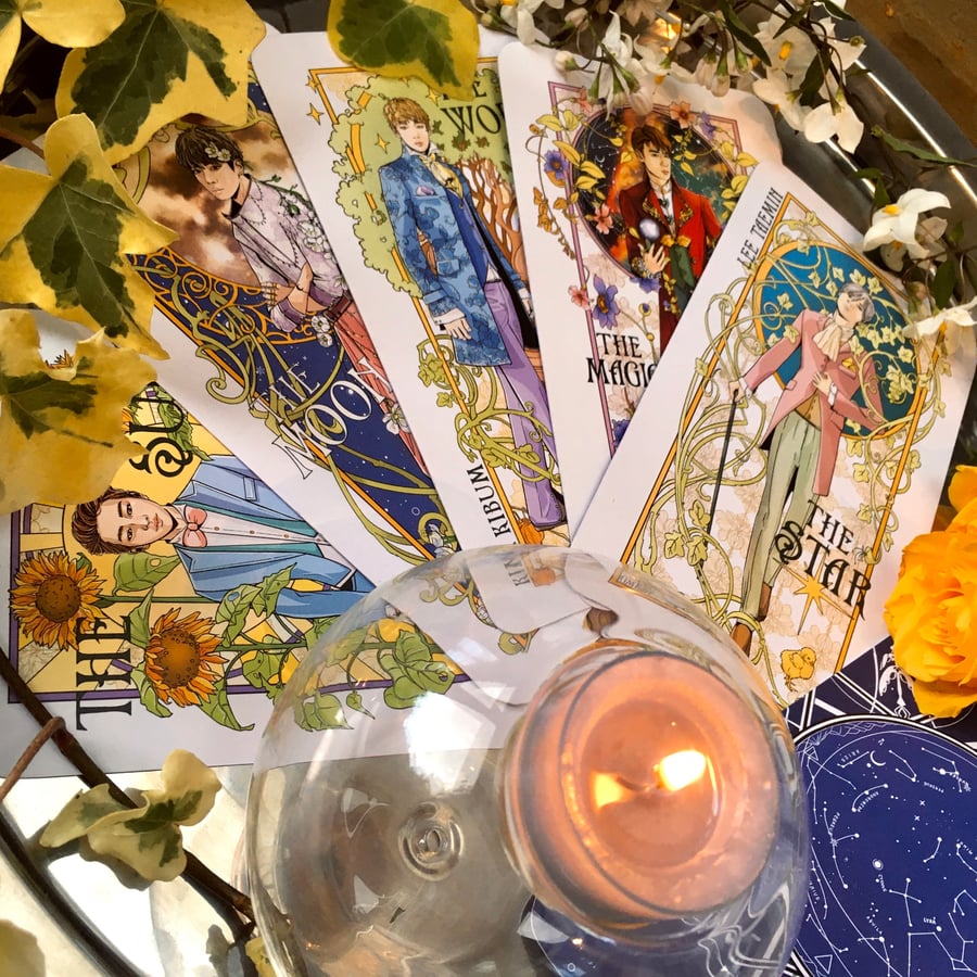 INDIVIDUAL SHINee Inspired Tarot Art Cards: Individual Members