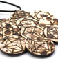 Sacred geometry pendants, wooden pendant - Image 5