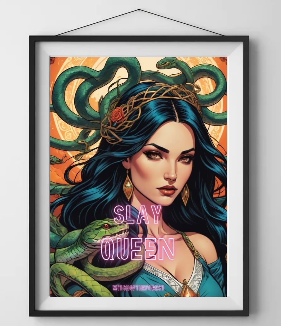 Slay Queen Boss Artwork Print 