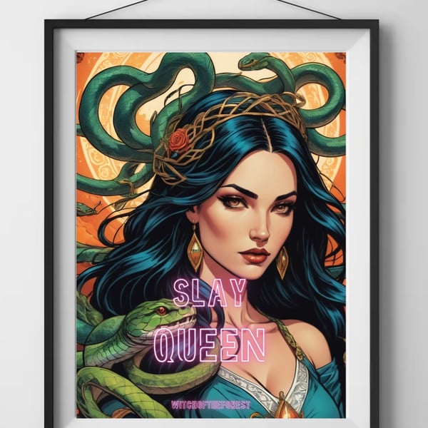 Slay Queen Boss Artwork Print 