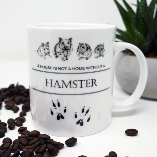 Hamster, Syrian Hamster, Mug, Hamster Mug, Hamster Birthday, Small Pet, Hamster 