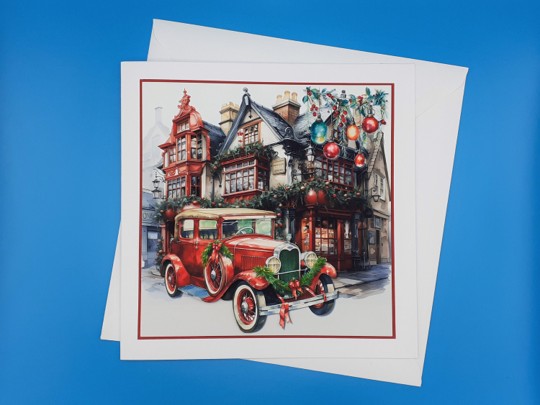 Christmas Card For Him, Large, 3d, Husband, Son, Father, Brother