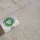 Fluffy Organic Cotton Bath Sheet ... aka big beastie towel size