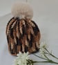 Child's crochet beanie with bobble 12 to 18mths - Image 2