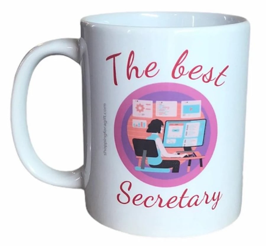 The Best Secretary Mug. Gift idea for Secretaries