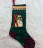 Embellished Christmas stocking - Image 1
