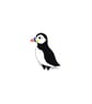 Puffin Brooch - Handmade - Image 3