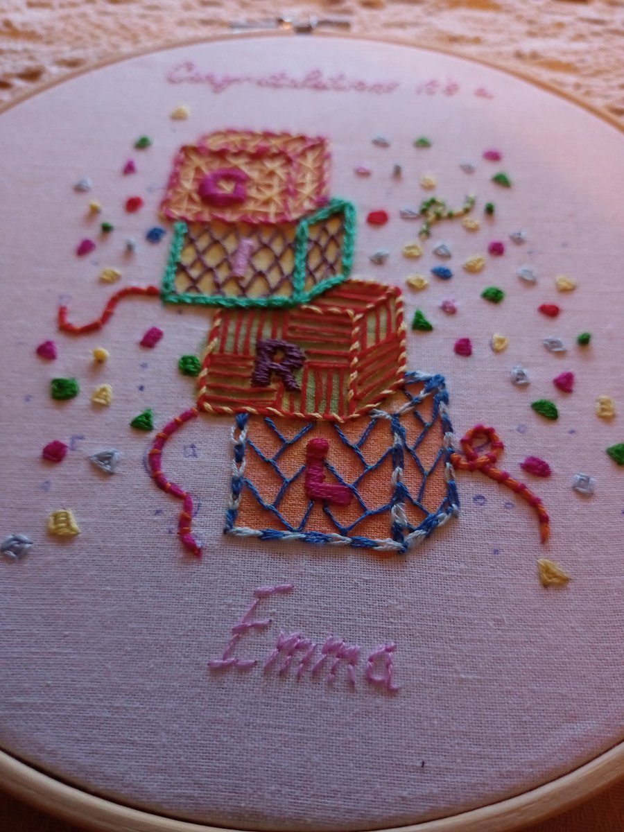 It's a Girl Embroidery Template PDF
