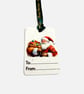 Plantable Christmas Gift Tags Set of 4, Santa & Gingerbread Seed Paper - Image 6