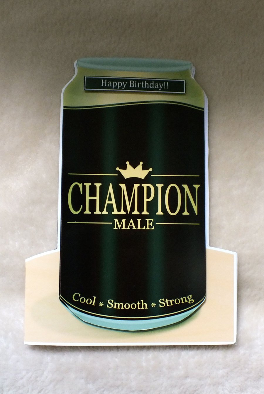 Handmade Fun Beer Birthday Card