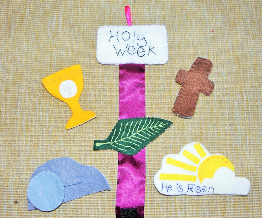 Holy Week Easter Calendar Countdown