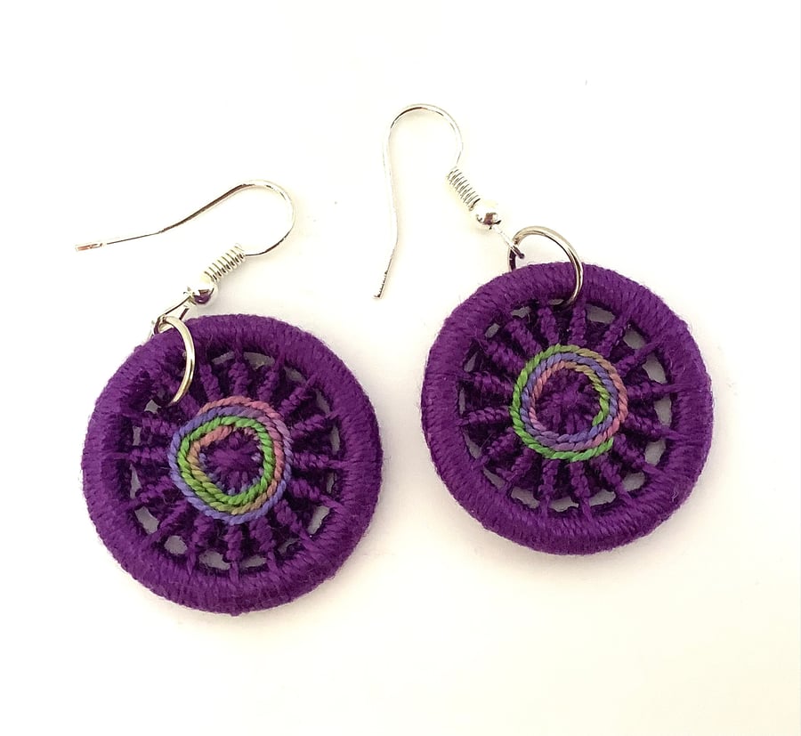 Dorset Button Earrings