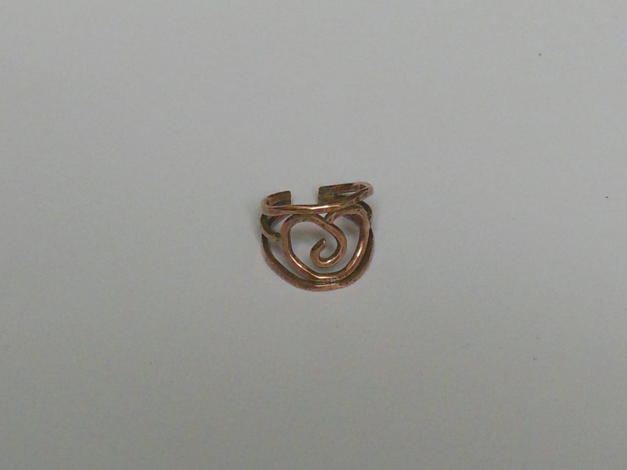 Arts and Crafts rose ring