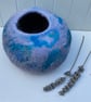 Felted sea inspired decorative bowl. - Image 3