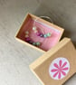 Multi-coloured, mix & match Hoop Earrings, sterling silver - Image 4