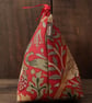 William Morris Strawberry Thief Jenny Bag Crimson Red - Image 3