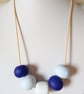 POLYMER CLAY NECKLACE - HOLIDAY JEWELLERY - FREE UK SHIPPING  - Image 1
