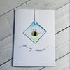 Bee  my Valentine keepsake card