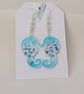 Sea Horse Shaped Resin Earrings