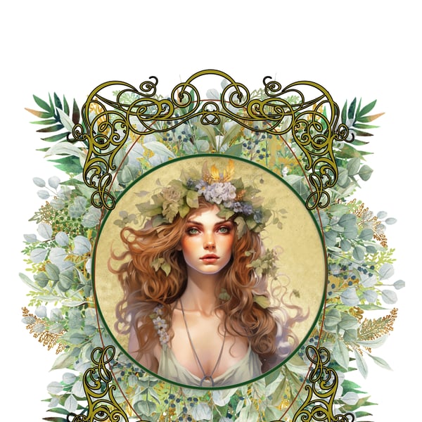 Fairy Fae Greetings Card - Bobby Fairy Fae Greetings Card - Bobby
