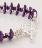 Purple Crescent Bracelet - Image 3
