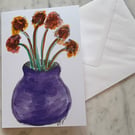 A5 GREETINGS CARD (BLANK INSIDE) HG018