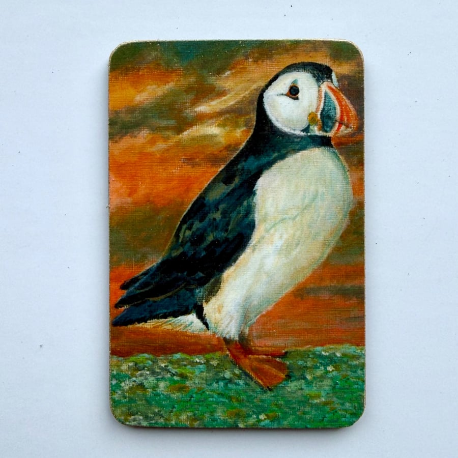 Puffin Magnet, Claire Kirkpatrick 