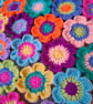40 Crochet Funky Flowers  - Image 4