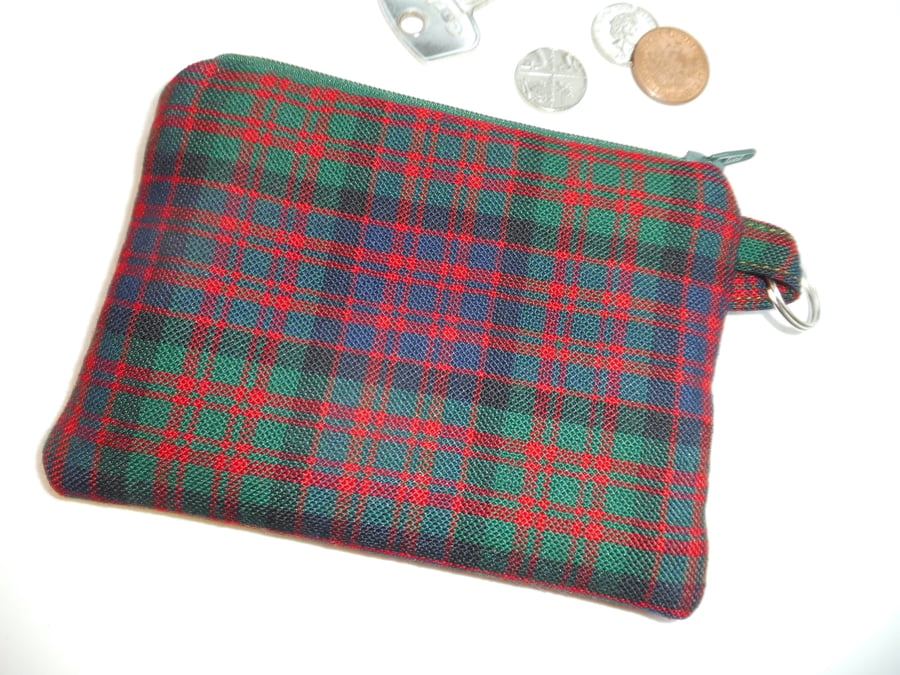 Coin purse Macdonald tartan 