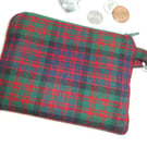 Coin purse Macdonald tartan 