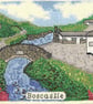 Boscastle in Cornwall cross stitch kit - Image 1