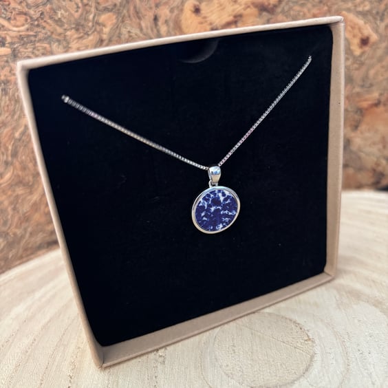 Handmade Pendant, Sterling silver, Unique Sustainable Gifts, Handmade gifts. 