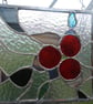Beautiful Stained Glass Suncatcher with Lava Flow in Mind - Image 1