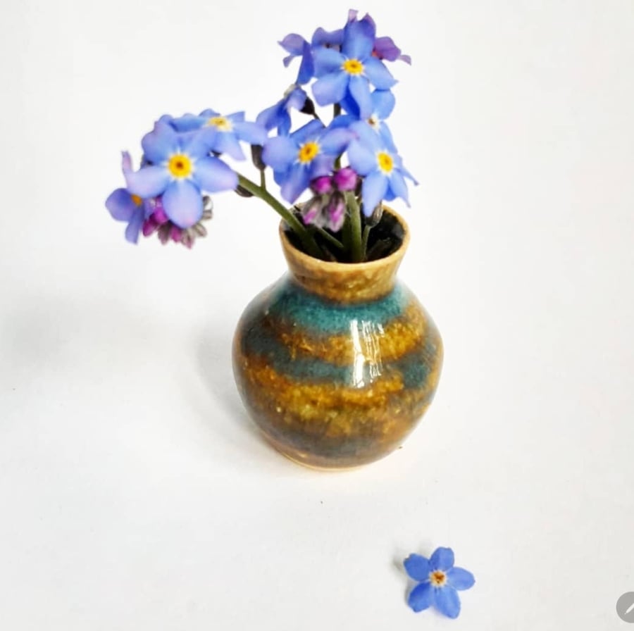 Miniature Ceramic Vase 
