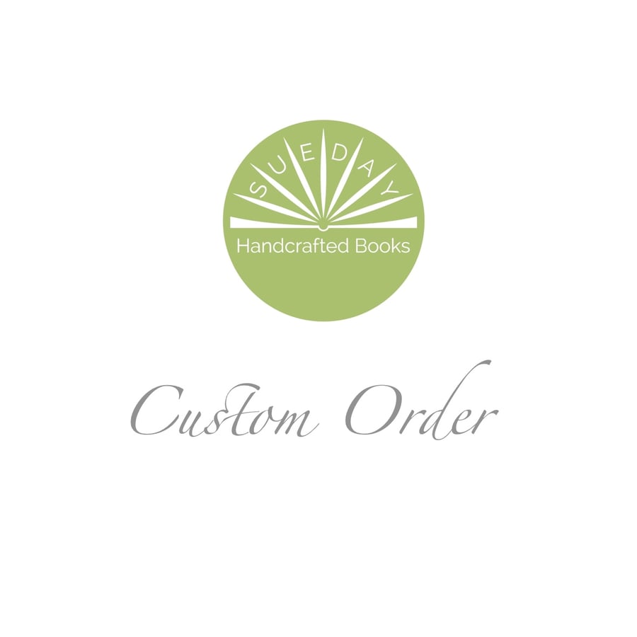 Custom Listing for J.Y. - Two A6 Coptic Stitch Journals