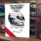 Kimi Antonelli 2026 Victory Win Monaco F1 Metal Sign F1 Gift