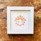 Dotty - Framed Original Mini Illustration 
