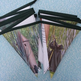 Paper bunting - Rapunzel