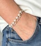 Freshwater Pearl Bracelet, Gold Stainless Steel  - Image 4