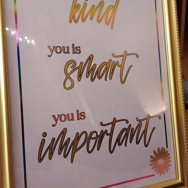 The Help - You is Kind. You is Smart. You is Important.