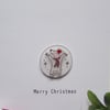 Christmas card - Merry bear
