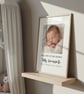 Personalised Baby Photo Print - Newborn Birth Stats - Nursery Wall Art Gift - Image 10
