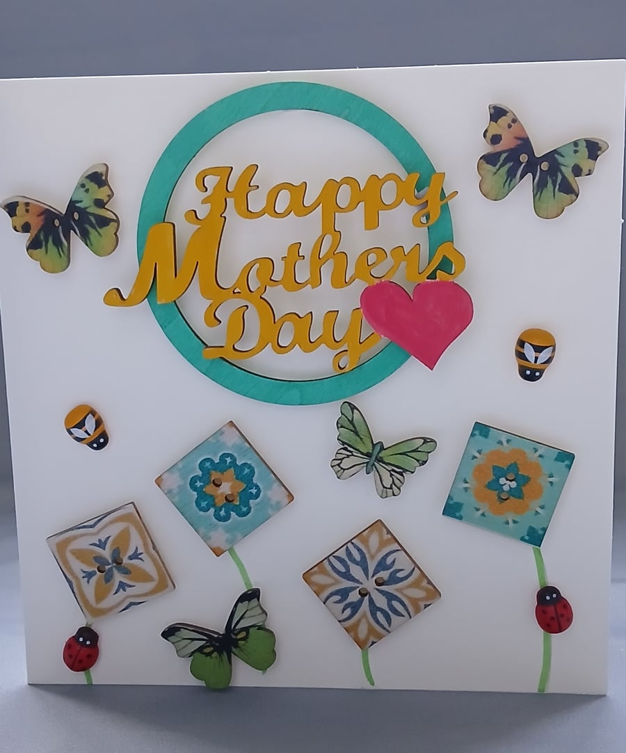 Handmade Mother's day card 