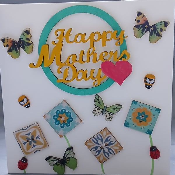 Handmade Mother's day card 