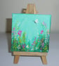 miniature box canvas original art ( ref FA 296 A2 ) - Image 1