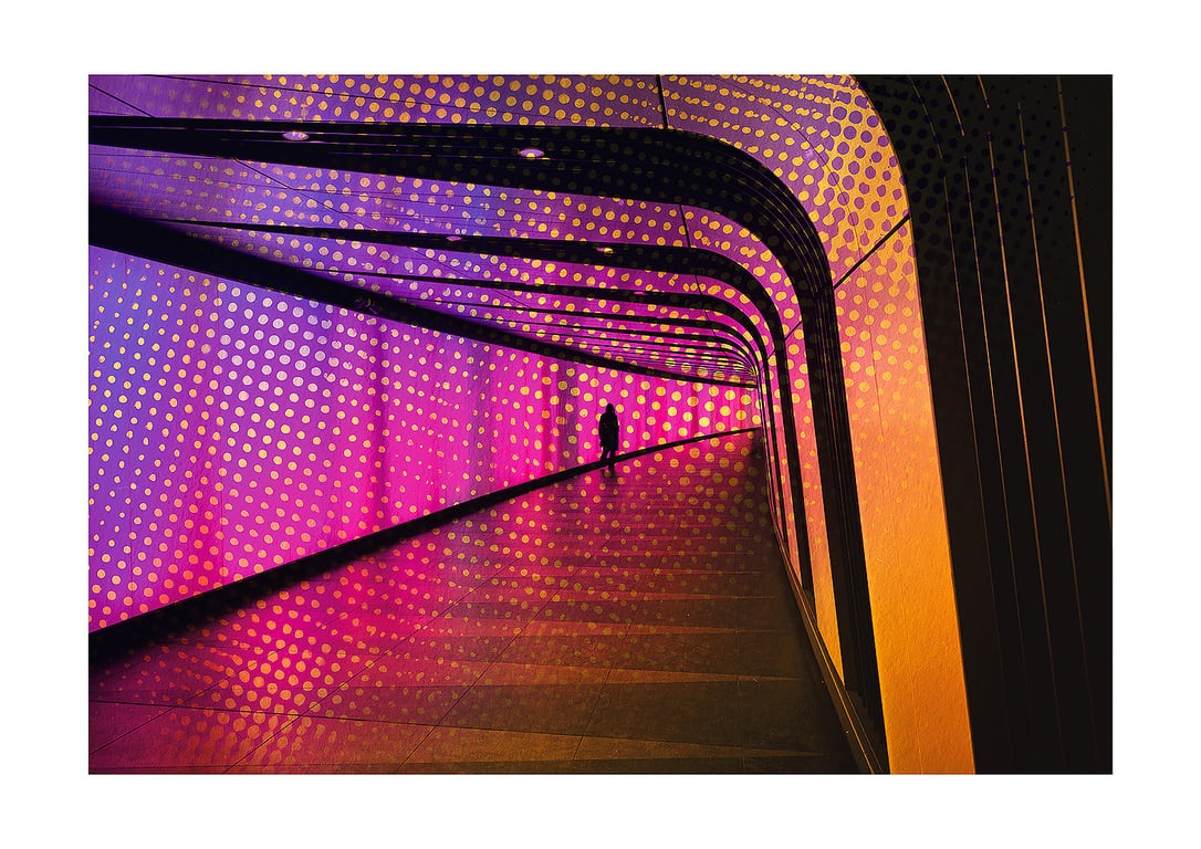 Abstract Pop Art Subway Print A4 and A3 Sizes