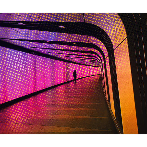Abstract Pop Art Subway Print A4 and A3 Sizes
