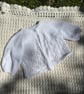 White cardigan 12-18mo