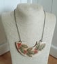 Pyrography wooden holly pendant - Image 2
