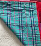 OOAK Knitted Lined Patchwork Blanket - Image 2